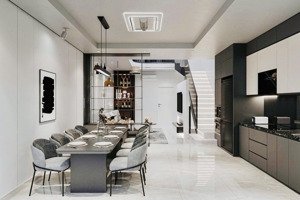 lê văn thịnh quận 2 - nhà 4 tầng 3pn - đường 6m, có gara ô tô - nhà mới ở ngay - thiết kế hiện đại