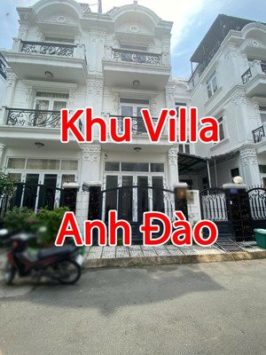 bán nhà 4 tầng khu villa anh đào đường hà huy giáp phường thạnh xuân quận 12, 70m2 (5,8x12), 6.3 tỷ