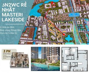 đúng giá - đúng hàng | căn 3n2wc hướng đb mát chỉ 5.7 tỷ, tặng 6 chỉ vàng, sẵn slot ô tô