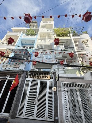 bán nhà hẻm oto thông hùynh văn bánh, 4 tầng mới, sổ vuông, 5pn, hẻm nhựa sạch sẽ, gần đặng văn ngữ