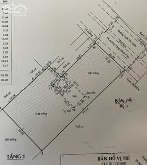 Cho thuê 2300mét đất MT đường gần cao đẳng công thương
