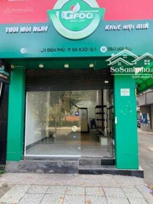 bán mặt tiền kinh doanh giá tốt đ. điện biên phủ, p. đa kao, q1. dt 56m2 - 1t 4l thuê 28tr/tháng
