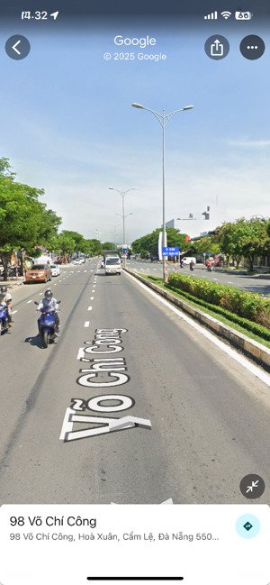 bán đất 247,5m2 tại võ chí công, hòa xuân, cẩm lệ, đà nẵng, chỉ với 22 tỷ
