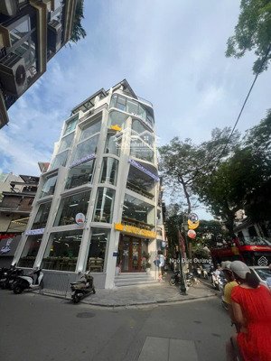 cho thuê mbkd vũ phạm hàm 100m x 8t, mt 25m, lô góc phố nhận diện cực tốt 