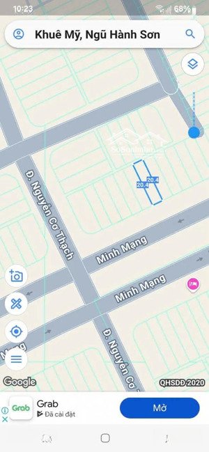 bán lô đất mặt tiền đường minh mạng gần bãi tắm du lịch sơn thủy