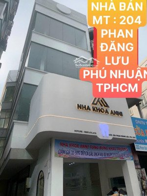 bán nhà mt 204 phan đăng lưu, 23,8 tỷ, 80,5 m2, 1 trệt 2 lầu 1sân thượng ưu đãi, uy tín. chính chủ
