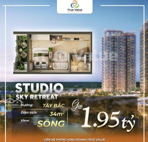 34.5m2 1pn 1wc,tầng đẹp toà s2 ,view thoáng mát,vốn tự có chỉ 470tr,miễn gốc và lãi 30 tháng,1tỉ950
