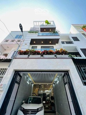 bán gấp nhà hxh 7m huỳnh văn bánh 4 tầng 42.8m2 (4x12), 4 phòng ngủ, 3wc. 