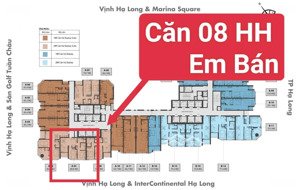 đã cọc căn hoa hậu alcarte hạ long, 2n 2vs , diện tích 76m. cần bán gấp thu hồi vốn trong tuần