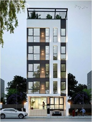 bán gấp toà nhà mặt tiền quang trung, p 8, gò vấp, hầm 6 tầng,(7x32m) hdt 350 triệu, giá 42 tỷ