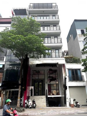 [ hiếm 2 mặt tiền ] phẩm mặt phố đỗ quang trung hòa nhân chính 70m2, 8 tầng tháng máy 55 tỷ tl