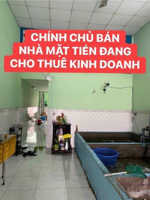 chính chủ bán nhà mặt tiền chợ giãn dân - quận 12 - cư dân đông đúc, hiện đang kinh doanh