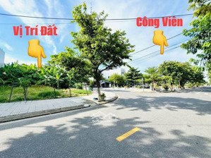 chào bán lô góc 2 mặt tiền đường 7m5 - view công viên - sát trường học - thông võ chí công 120m