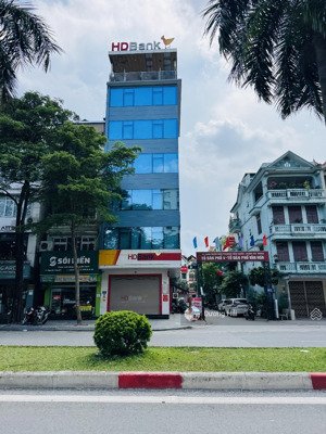 bán nhà mặt phố văn cao - ba đình - 100m 6 tầng - kdvp vỉa hè cho ngân hàng thuê ổn đỉnh