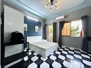 studio ban công 30m2 - ban công lớn - full tiện nghi - khu an ninh - ngay cầu vượt 3/2 q.10