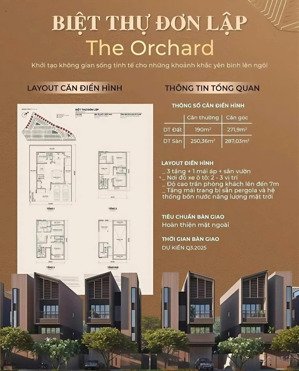 biệt thự đơn lập với mức giá tốt nhất thị trường, tặng kèm chuyến du lịch úc. lh pkd 
