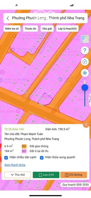 chỉ 17.5 tỷ sở hữu 187.4m2 ôm góc 24m góc 2 mặt đường phùng hưng phước long. nam nha trang