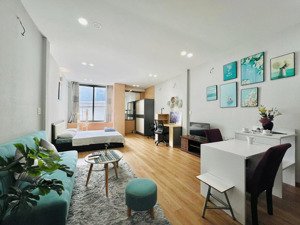 cho thuê chdv studio full nội thất cao cấp chỉ tính điện nước gần đại học hutech, uef, hồng bàng,..