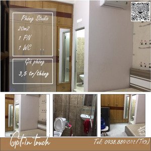 phòng trọ bạch đằng, 20m2, full nội thất