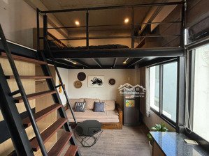 duplex 35m2 tông gỗ, full nội thất ngay nơ trang long, bình thạnh gần đh văn lang - lh 