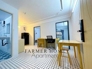 căn hộ 2 phòng ngủ 50m2 full nội thất giặt sấy ngay đối diện cv lê thị riêng, chợ hoà hưng quận 10