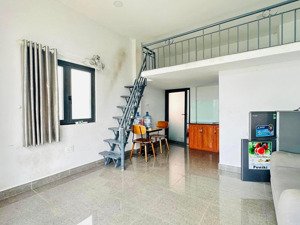 vườn lài - cầu sắt an phú đông, phòng ban công gác lớn mới xây full nội thất