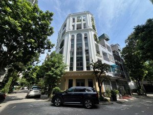 bán toà nhà 7 tầng, diện tích xd 85m/ sàn, lô góc, vỉa hè quanh nhà, mặt tiền gần 20m, xiêu đẹp