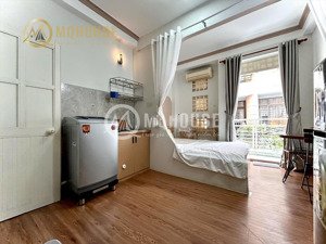 cho thuê phòng trọ đẹp, đầy đủ tiện ích ban công tách bếp thoáng mát kế tân định
