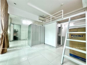 căn hộ mới toanh dạng có gác - cửa sổ siêu thoáng mát - thang máy - ngay sát phan xích long