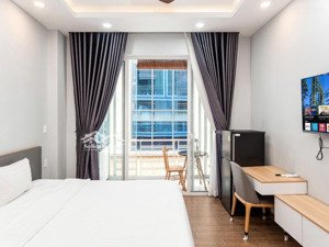 cho thuê căn hộ full nội thất có ban công - máy giặt riêng ngay khu sân bay - cv gia định tân bình
