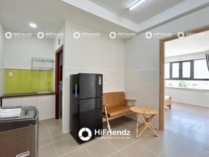 cho thuê căn hộ 1pn full nội thất - máy giặt riêng - ngay tô hiệu - đầm sen - an ninh cao