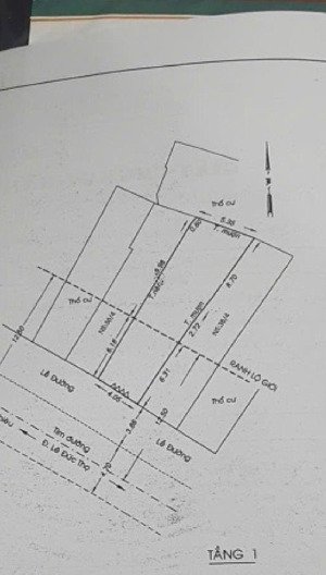 nhà mặt tiền nở hậu tiện xây kinh doanh