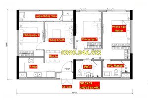 senique - siêu phẩm 3pn 2vs nhỏ 85m2 sp cao cấp view hồ ngọc trai, giá nhỉnh 6 tỷ, bao toàn bộ phí