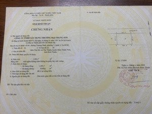 vị trí khá đẹp đối diện dự án thanh long bay 1065m2 thổ cư hoàn toàn vị trí khá đẹp gần biển