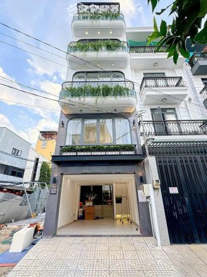 bán nhà 5 tầng 4x16m mt hẻm xe tải vip 502 huỳnh tấn phát quận 7 -có thang máy giá 12,5tỷ tl