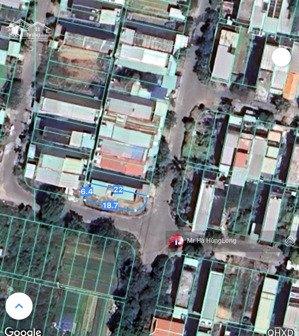 bán lô góc 2 mặt tiền đường vũ hữu lợi và vùng trung 9, dt: 1332