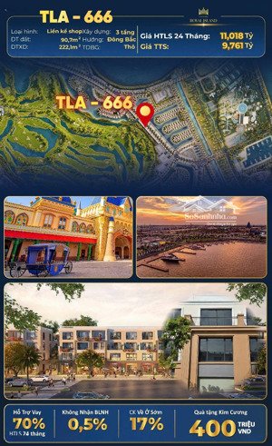 shophouse tla-666 trục đường tương lai 36m giá 9,7 tỷ. lh: 