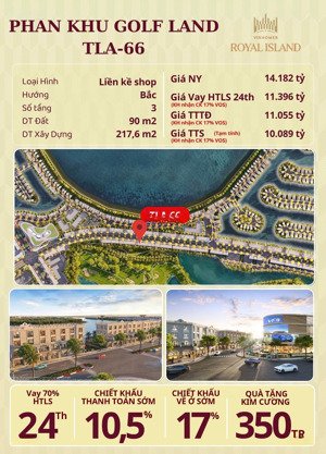 cần bán shophouse tla 66 vị trí đẹp giá 10 tỷ tại vinhomes vũ yên. lh: 