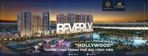 bán căn 1pn+ 54m2 view pháo hoa hàng tuần tại the beverly, nhà mới 100% chưa qua sử dụng