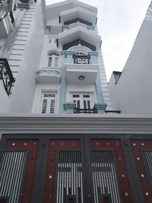 bán nhà 4 tầng, 4x20m, lê văn quới, ngã tư bốn xã, hẻm xe tải, sổ hoàn công