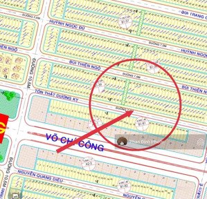 bán lô đất đường tôn thất dương kỵ, gần cầu nguyễn tri phương