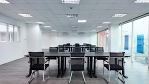 văn phòng full nội thất quận bình thạnh 290m² siêu rộng, giá chỉ 90tr/tháng!