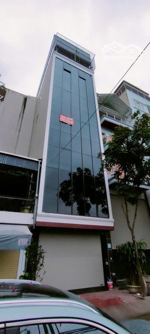 cho thuê nhà dương khuê - cầu giấy. dt 70m2, 6 tầng thông sàn, thang máy, kinh doanh + vp cực đẹp