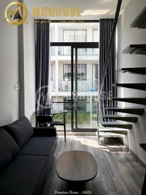 siêu phẩm độc quyền | duplex layout với thiết kế sang trọng - tone xám trắng cực có gu