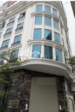 cho thuê nhà trần duy hưng - trung hòa. dt 80m2, 5 tầng thang máy, đủ điều hòa. lô góc 2 mặt tiền