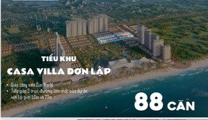 biệt thự đơn lập kế góc blanca city đối diện sun world 277m, giá tốt chỉ 63.2 tỷ!
