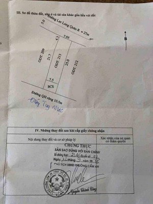 chính chủ bán lô đất mt đường biển võ nguyên giáp - 195,5m2 (ngang 7,95m) - giá chỉ 8,8 tỷ