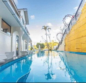 villa nghỉ dưỡng tổ hợp hồ bơi, cafe, sân vườn 1484m2 srxd chỉ 28 tỷ