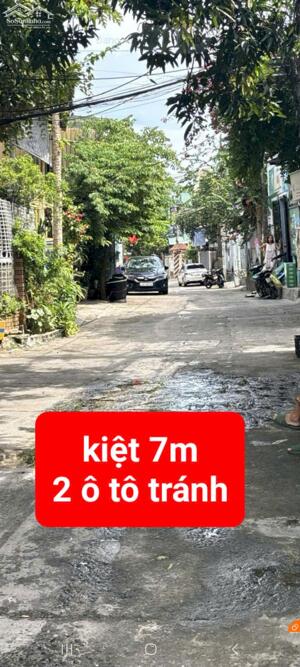 Bán lô đất kiệt 7m Cách Mạng Tháng 8, Hòa Thọ Đông, chỉ 2,95 tỷ