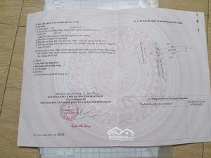 chính chủ cần bán lô đất 5m mặt tiền lộ giới 32m đang thi công